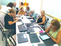 TALLER ENTRA NUEVAS TECNOLOGAS EN COLABORACIN CON EL PROYECTO RED DE COORDINACIN SOCIOSANITARIA. Canteras 26/09/2023